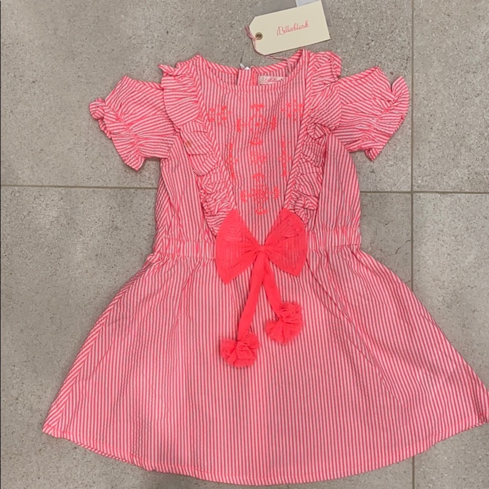 Billieblush seersucker little girls dress